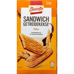 Sandwich-Getreidekekse Kakao Biscotto - 253 g (5 x 50,6 g)